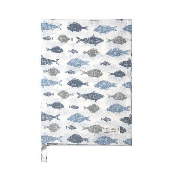 Krasilnikoff Geschirrtuch Fisch Multi Blue