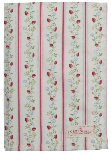 Greengate Geschirrtuch Gloria White Limited Edition