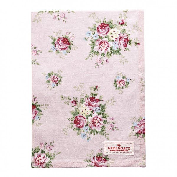 Greengate Geschirrtuch Aurelia pale pink