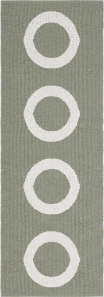 Horredsmattan Fussmatte Circus Light Green 70 x 50