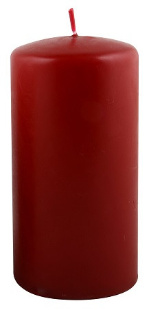 Ib Laursen Stumpen-Kerze, rot