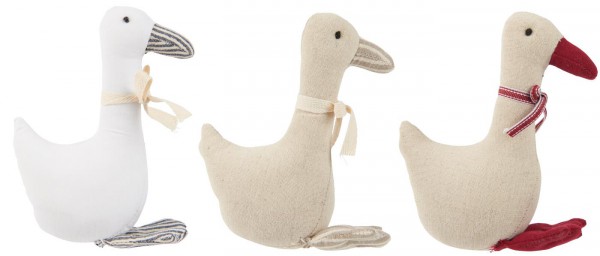Ib Laursen Stofftier Gans "My nostalgic Christmas" klein