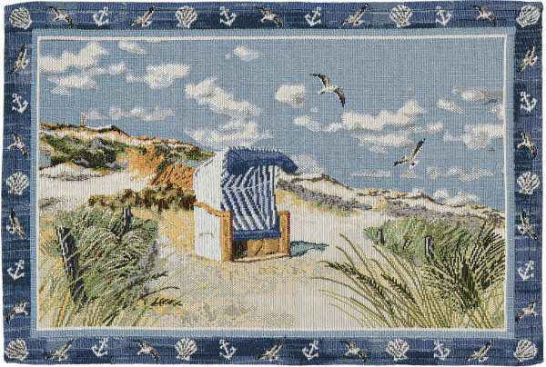 sander Tischset Beach Chair 32 x 48