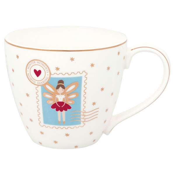 Greengate Henkelbecher Cindarella Xmas White