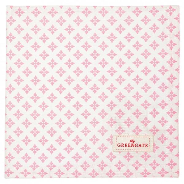 Greengate Stoffserviette Sasha pale pink