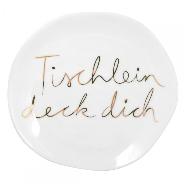 räder Mix & Match Porzellan-Teller "Tischlein deck dich" klein