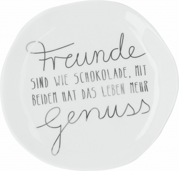 räder Kleiner Teller Freunde sind wie Schokolade