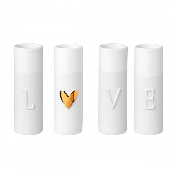 räder Wolke Sieben Mini Vasen "LOVE"