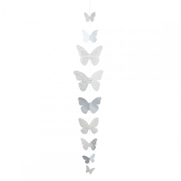 räder Living Grosse Schmetterlingskette "Bedruckt"