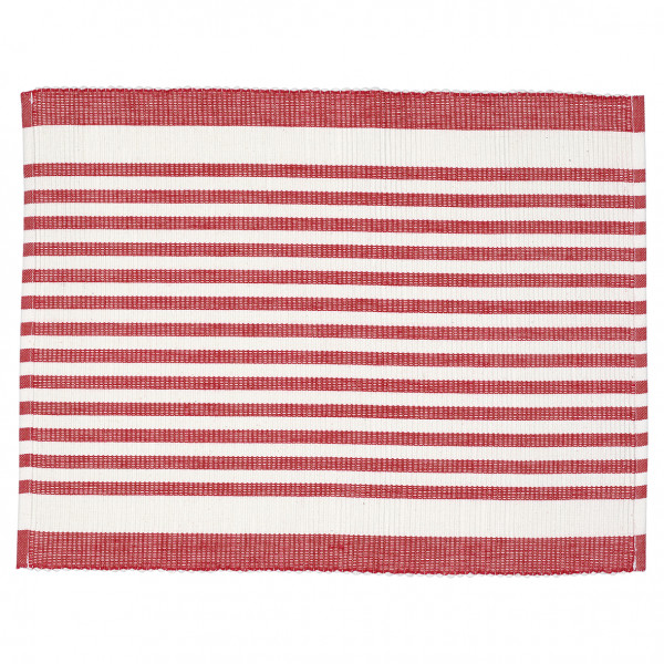 Greengate Platzset Alice Stripe red