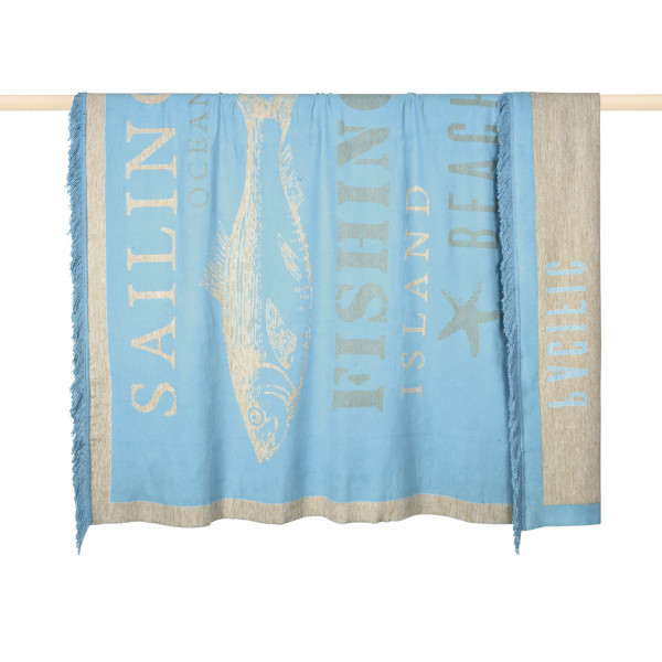 pad design Wolldecke SEA Turquoise