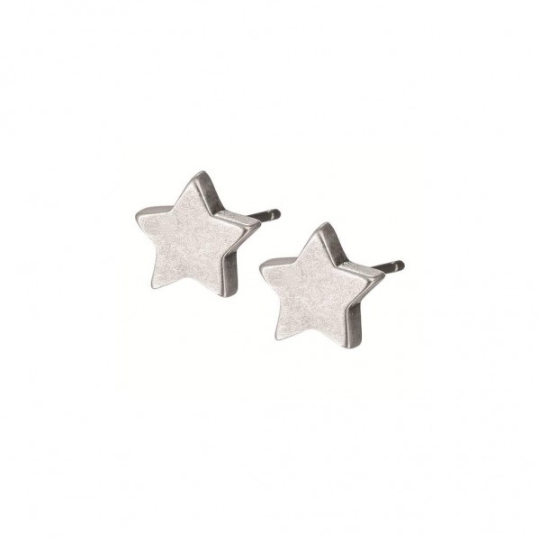 Sence Copenhagen Signature Ohrstecker star worn silver