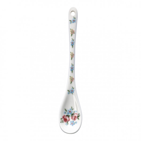 Greengate Porzellan-Löffel Nicoline white