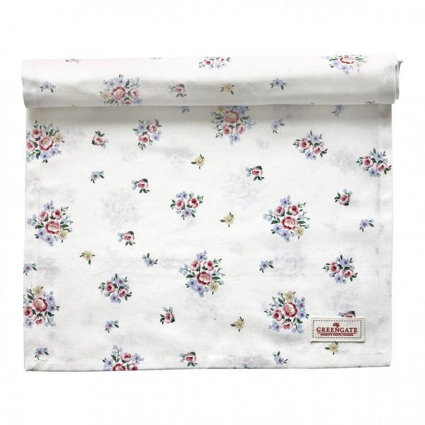 Greengate Tischläufer Nicoline white