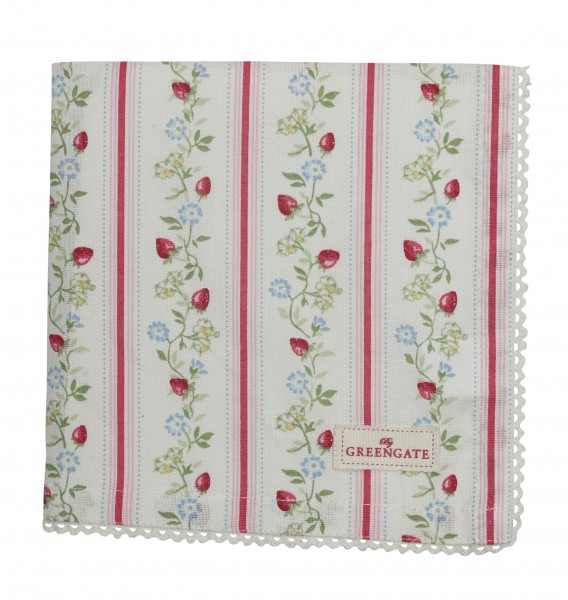 Greengate Stoffserviette Gloria White Sonderedition 2019