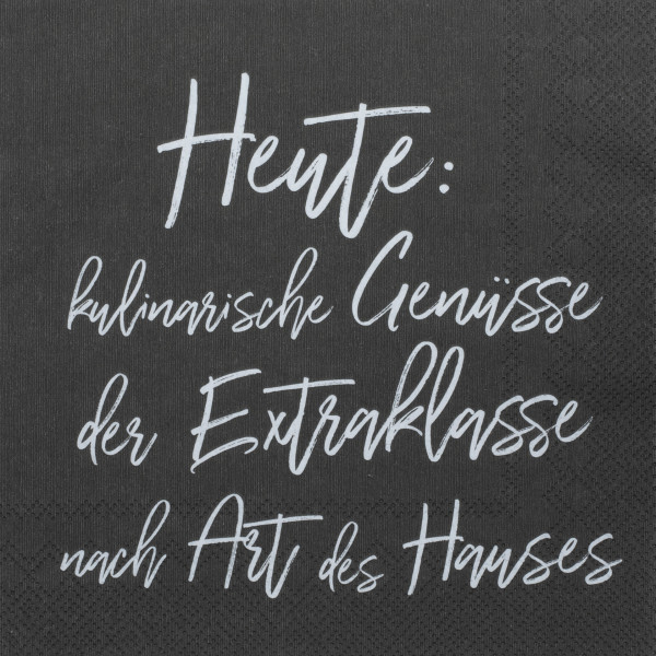 räder Papierservietten "Kulinarische Genüsse"  20 Stück