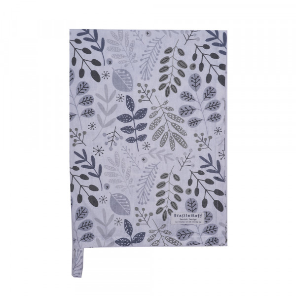 Krasilnikoff Geschirrtuch Colourful Branches Grey
