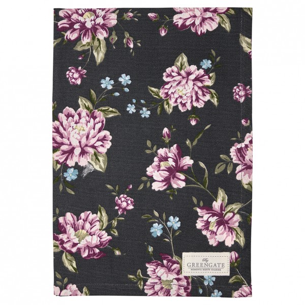 Greengate Geschirrtuch Penelope dark grey