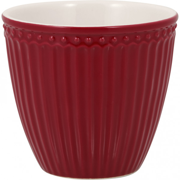 Greengate Latte Cup Alice Claret Red