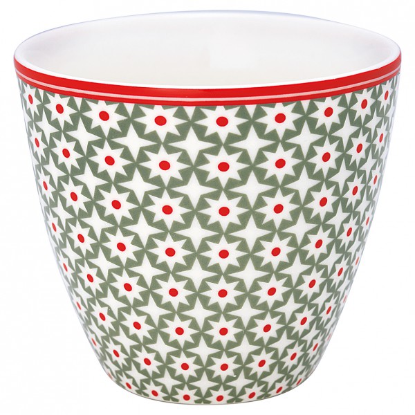 Greengate Latte Cup Lara green